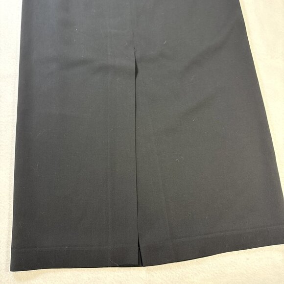 Sara Sturgeon Black Wool Lined Long Skirt Size3 Lined Career Office Classic - Picture 5 of 9